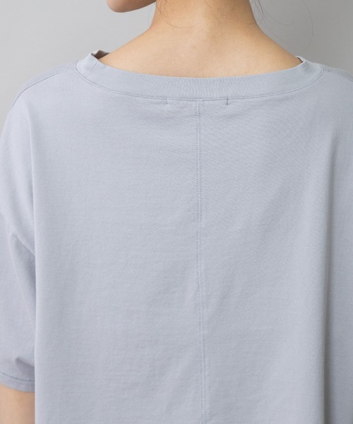 Munich（ミューニック）の「コットンジャージパイソン柄プリントTシャツ（Tシャツ/カットソー・レディース・ライトグレー/ホワイト/モカ・FREE）」の22枚目の写真