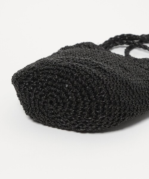 green label relaxing(グリーンレーベルリラクシング)の「メタリックヤーン ポシェット / ショルダーバッグ(ショルダーバッグ・レディース・シルバー/ケリーグリーン/ブラック・FREE)」の16枚目の写真