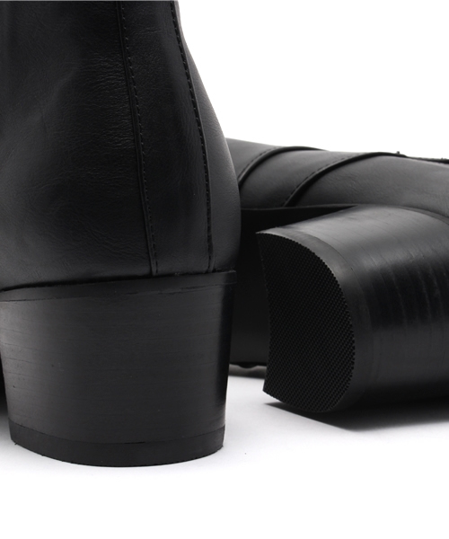 LE TALON（ルタロン）の「5.5CMサイドゴアショート◆（ブーツ・レディース・ブラック/ブラウン/ウッド・35.5/37.5/36.5/38）」の5枚目の写真