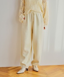 mysty woman | スウェットライクニットパンツ 644152(その他パンツ)