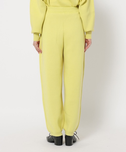 mysty woman（ミスティウーマン）の「スウェットライクニットパンツ 644152（その他パンツ・レディース・ネイビー/イエロー/アイボリー・FREE）」の21枚目の写真
