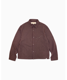 HELLO SUNRISE（ハローサンライズ）の「Passport PK Check Shirts_Burgundy（その他アウター）」