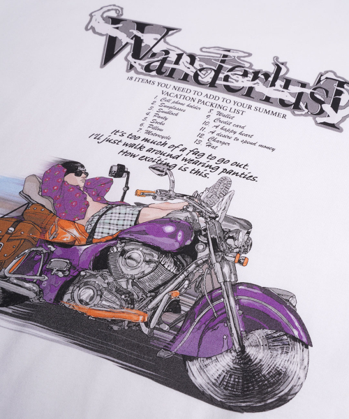 NONFLOOR(ノンフロア)の「ワンダールストTシャツ(Tシャツ/カットソー・メンズ・その他・M/S/L)」の2枚目の写真