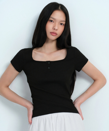 Tシャツ/カットソー（スクエアネック）ファッション通販 - ZOZOTOWN