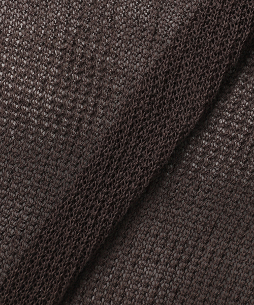 Spick & Span(スピックアンドスパン)の「コットンリネンギマリンクスルーズプルオーバー(ニット/セーター・レディース・ピンク系その他/ブラウン/ホワイト・FREE)」の17枚目の写真