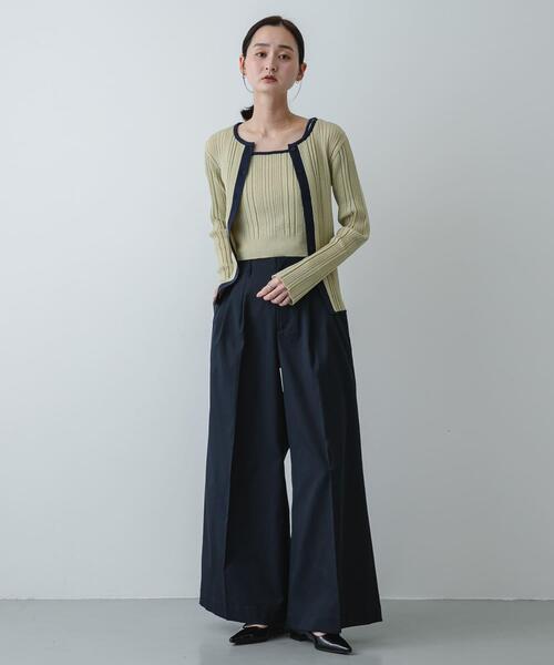 SENSE OF PLACE by URBAN RESEARCH（センスオブプレイスバイアーバンリサーチ）の「『抗菌』ポインテッドフラットパンプス（パンプス・レディース・ブラック/アイボリー・MEDIUM/SMALL/LARGE）」の4枚目の写真