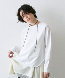 ラウンドヘムベーシックロンT