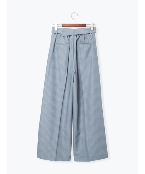 Te chichi（テチチ）の「ピンストライプタックワイドパンツ（その他パンツ・レディース・ベージュ/ブルー・F）」の21枚目の写真