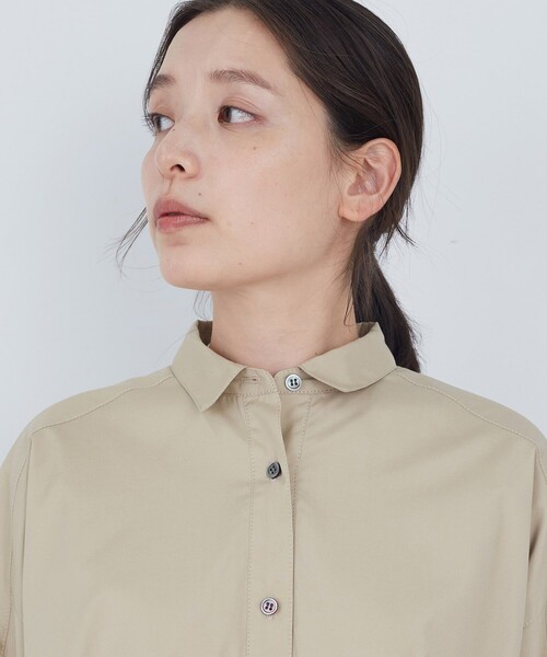 ADIEU TRISTESSE(アデュートリステス)の「綿ポリエステルワンピース(ワンピース・レディース・グレー/ベージュ・38)」の11枚目の写真