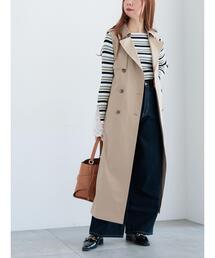 Te chichi | ロングトレンチジレ(ベスト)