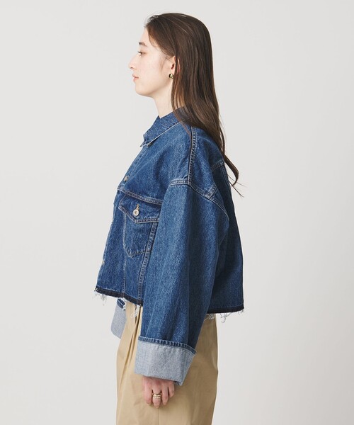 SACRA＞ボリュームスリーブ デニムジャケット（デニムジャケット
