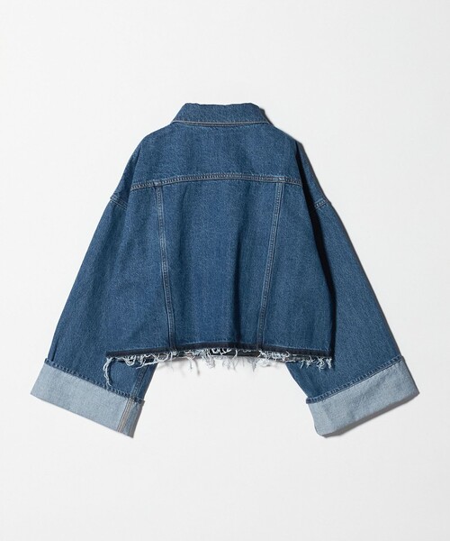 SACRA＞ボリュームスリーブ デニムジャケット（デニムジャケット