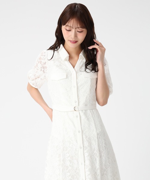 MISCH MASCH（ミッシュマッシュ）の「2026春夏新作 開襟レースシャツ