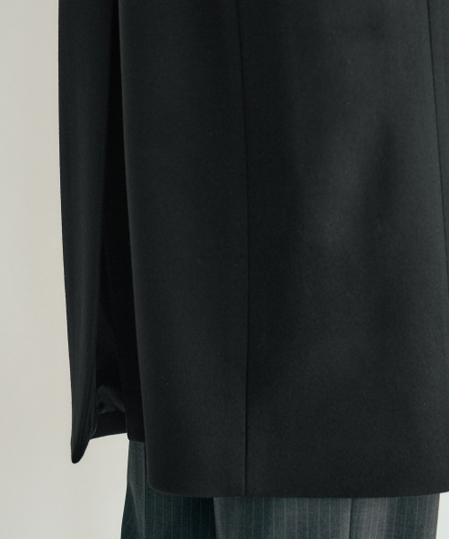 ROTEMBER（ローテンバー）の「ウールダブルチェスターコート[BLACK]（チェスターコート・メンズ・その他・MEDIUM/LARGE/X-LARGE）」の5枚目の写真