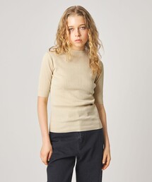 Steven Alan | <Steven Alan>ボトルネック ハーフスリーブ ニット(ニット/セーター)