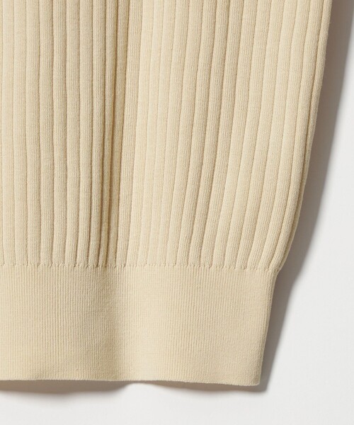 Steven Alan（スティーブンアラン）の「＜Steven Alan＞ボトルネック ハーフスリーブ ニット（ニット/セーター・レディース・オフホワイト/ナチュラル/ダークグレー・FREE）」の12枚目の写真