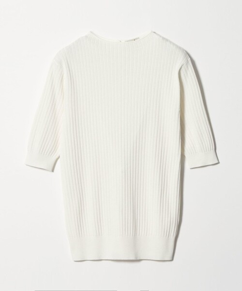 Steven Alan（スティーブンアラン）の「＜Steven Alan＞ボトルネック ハーフスリーブ ニット（ニット/セーター・レディース・オフホワイト/ナチュラル/ダークグレー・FREE）」の15枚目の写真