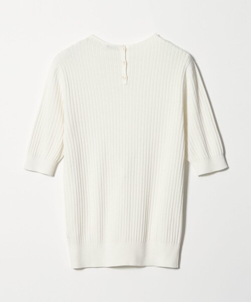 Steven Alan（スティーブンアラン）の「＜Steven Alan＞ボトルネック ハーフスリーブ ニット（ニット/セーター・レディース・オフホワイト/ナチュラル/ダークグレー・FREE）」の16枚目の写真