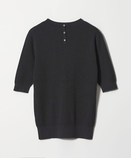 Steven Alan（スティーブンアラン）の「＜Steven Alan＞ボトルネック ハーフスリーブ ニット（ニット/セーター・レディース・オフホワイト/ナチュラル/ダークグレー・FREE）」の20枚目の写真