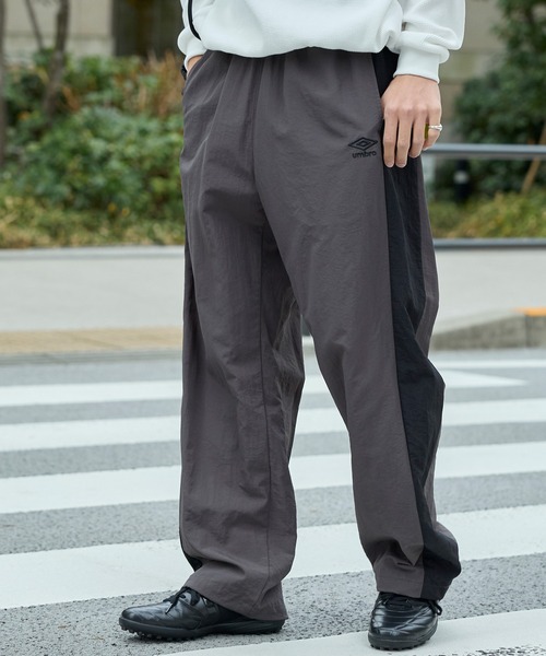 ★美品★UMBRO アンブロ ナイロンパンツ トラックパンツ ブラック Mサイズ umbro（アンブロ） ナイロンパンツ トラックパンツ LOGO NYLON PANT
