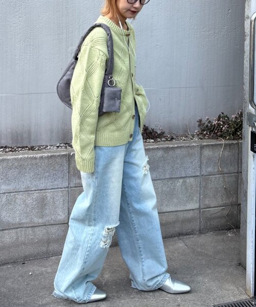 CIAOPANIC TYPY(チャオパニックティピー)の「【UNISEX】ポーチ付き中綿ハンドBAG(ショルダーバッグ・レディース・ブラック系その他/ブラック/ブルー・ONE SIZE)」の20枚目の写真