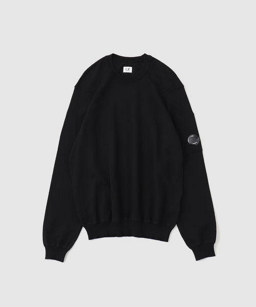 C.P.Company / シーピーカンパニー CTTN SEA ISLAND CREWNECK LENS KN
