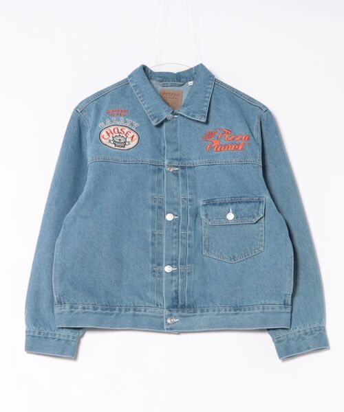 Disney/Pixar 】 トイ・ストーリー デニムトラッカージャケット コスモ