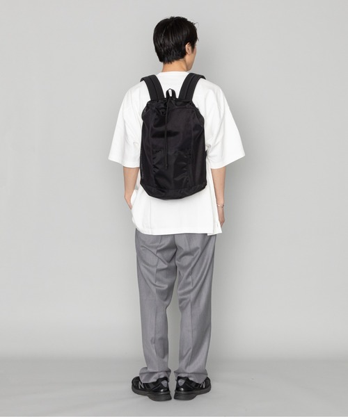 kuros'（クロス）の「【kuros'オリジナル】コーデュラメッシュコンビリュック 軽量 日本製（バックパック/リュック・メンズ・ブラック・FREE）」の13枚目の写真