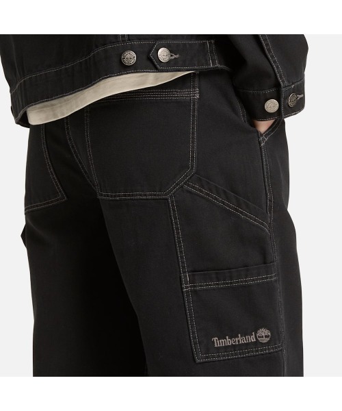 Timberland(ティンバーランド)の「キャンバス ストレート パンツ レディース(その他パンツ・レディース・ブラック・25inch/27inch/29inch)」の3枚目の写真