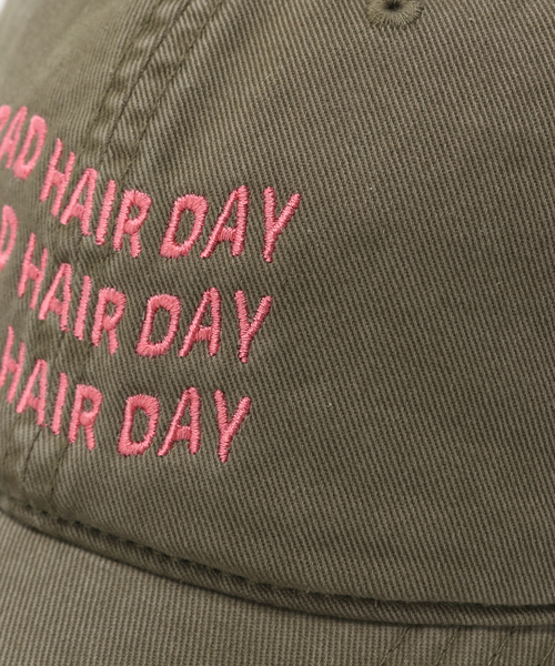 JOINT WORKS（ジョイントワークス）の「≪追加≫Cap Tokyo /キャップトウキョウ BAD HAIR DAY（キャップ・レディース・ブラック/カーキ/ブルー/グリーン/レッド・FREE）」の13枚目の写真