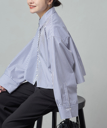 JOURNAL STANDARD（ジャーナルスタンダード）の「ハイカウントコットンクロップドシャツ（シャツ/ブラウス・レディース）」