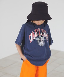 BAYFLOW | [USED加工で柔らかい☆綿100%]SNOWカレッジロゴT(KIDS)(Tシャツ/カットソー)