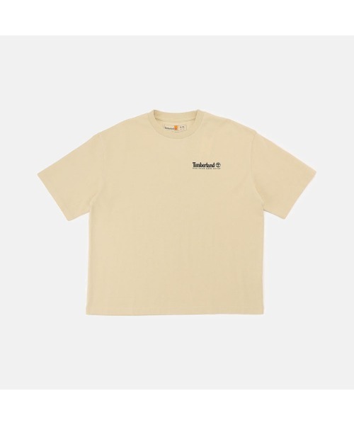 Timberland(ティンバーランド)の「アウトドア フォト バック グラフィック 半袖 Tシャツ ユニセックス(Tシャツ/カットソー・メンズ・オートミール・LARGE/MEDIUM/SMALL/X-LARGE/XX-LARGE)」の1枚目の写真