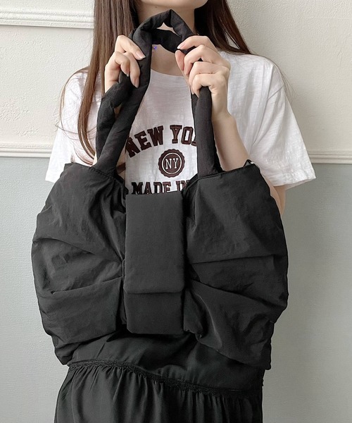 Nana（ナナ）の「刺繍ロゴTシャツ（Tシャツ/カットソー・レディース・ホワイト/ブラック・FREE）」の11枚目の写真