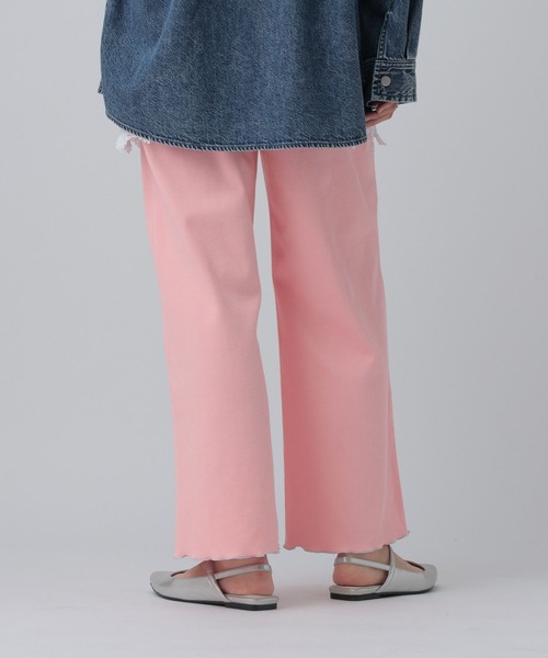 LEPSIM(レプシィム)の「裾メロウストレートパンツ 659227(その他パンツ・レディース・ピンク/グレー/ブラック・FREE)」の8枚目の写真