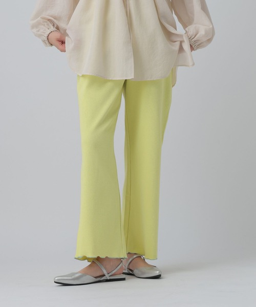 LEPSIM(レプシィム)の「裾メロウストレートパンツ 659227(その他パンツ・レディース・ピンク/グレー/ブラック・FREE)」の12枚目の写真