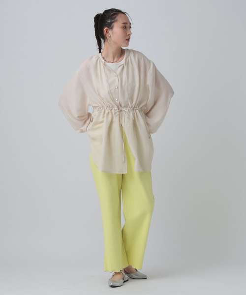 LEPSIM(レプシィム)の「裾メロウストレートパンツ 659227(その他パンツ・レディース・ピンク/グレー/ブラック・FREE)」の15枚目の写真