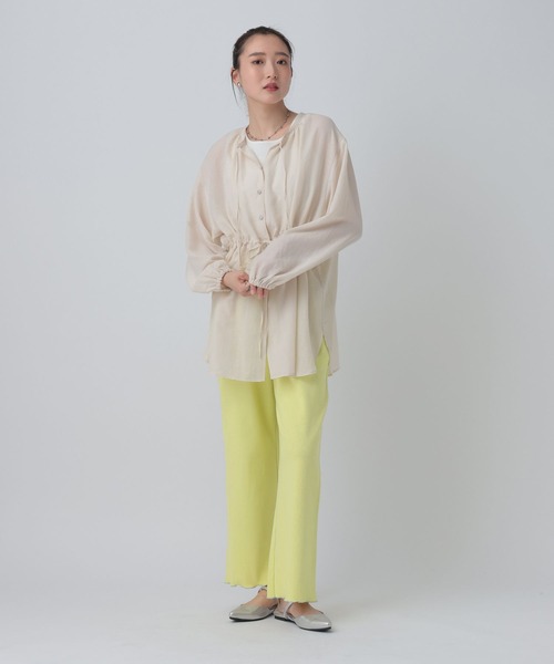 LEPSIM(レプシィム)の「裾メロウストレートパンツ 659227(その他パンツ・レディース・ピンク/グレー/ブラック・FREE)」の16枚目の写真