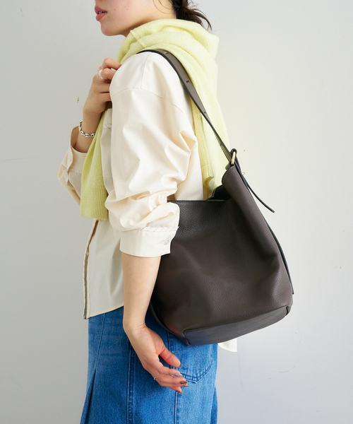 U by SPICK&SPAN（ユーバイスピックアンドスパン）の「≪追加≫AULENTTI / オウレンティ ショルダーバッグ（ショルダーバッグ・レディース・ブラウン・FREE）」の8枚目の写真
