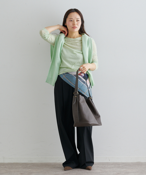 U by SPICK&SPAN（ユーバイスピックアンドスパン）の「≪追加≫AULENTTI / オウレンティ ショルダーバッグ（ショルダーバッグ・レディース・ブラウン・FREE）」の9枚目の写真