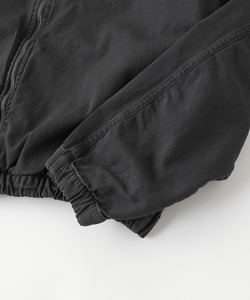 G.C.G（ガブリエラコールガーメンツ）THIN CANVAS HOODED ZIPPER
