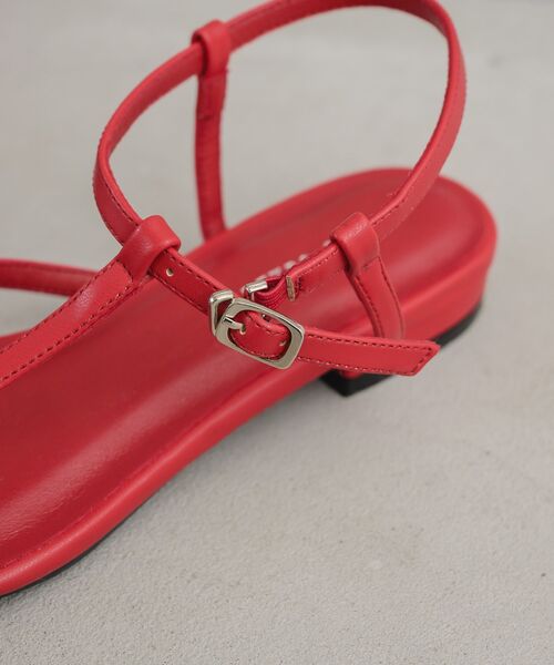 RETRO GIRL（レトロガール）の「ポインテッドトゥサンダル（サンダル・レディース・ブラック/シルバー/レッド・LARGE/MEDIUM）」の14枚目の写真