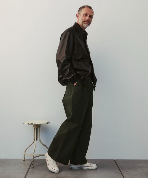 THE TOKYO(ザトウキョウ)の「【THE GRAND LEATHERS/ザ・グランレザーズ】COLOMER COACH JACKET(ライダースジャケット・メンズ・ブラック・44/48)」の5枚目の写真