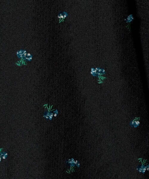 BEAUTY&YOUTH UNITED ARROWS（ビューティーアンドユースユナイテッドアローズ）の「フラワーモチーフ ジャガード シャツ ウォッシャブル（シャツ/ブラウス・レディース・オフホワイト/ブラック・FREE）」の20枚目の写真