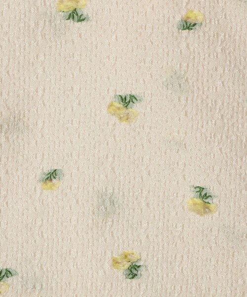 BEAUTY&YOUTH UNITED ARROWS（ビューティーアンドユースユナイテッドアローズ）の「フラワーモチーフ ジャガード シャツ ウォッシャブル（シャツ/ブラウス・レディース・オフホワイト/ブラック・FREE）」の21枚目の写真