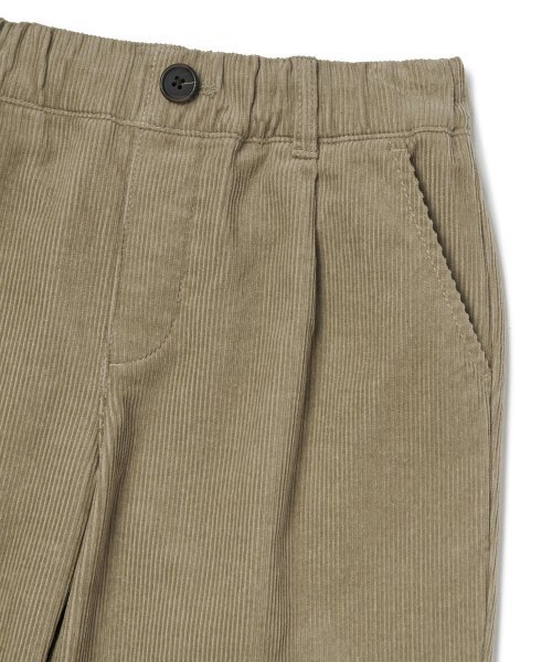 MUSINSA STANDARD KIDS（ムシンサスタンダードキッズ）の「レギュラーフィットバンディングコーデュロイパンツ[ベージュ]（その他パンツ・レディース・その他・100/110/130/140/150/160/120）」の4枚目の写真
