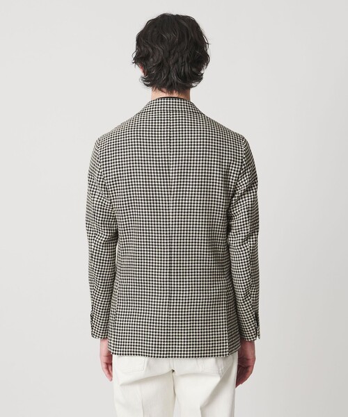 UNITED ARROWS(ユナイテッドアローズ)の「シェパードチェック シングル 3ボタン テーラードジャケット C-MODEL(テーラードジャケット・メンズ・ブラック・46/48/50)」の5枚目の写真