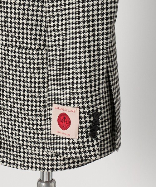 UNITED ARROWS(ユナイテッドアローズ)の「シェパードチェック シングル 3ボタン テーラードジャケット C-MODEL(テーラードジャケット・メンズ・ブラック・46/48/50)」の9枚目の写真