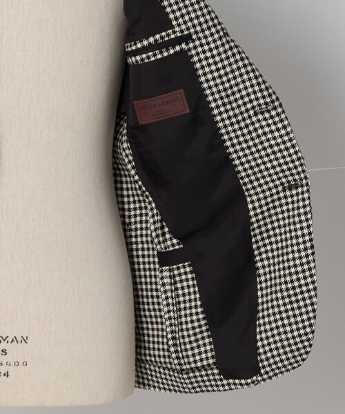 UNITED ARROWS(ユナイテッドアローズ)の「シェパードチェック シングル 3ボタン テーラードジャケット C-MODEL(テーラードジャケット・メンズ・ブラック・46/48/50)」の11枚目の写真