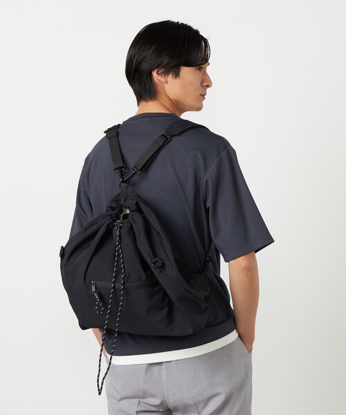 COMME CA ISM（コムサイズム）の「3WAY マルチ ナップザック（バックパック/リュック・メンズ・ブラック・FREE）」の3枚目の写真